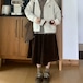 コーデュロイキュロットパンツ ・12552