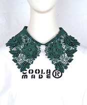 【直営限定ITEM】パール×フラワーレースフェイクカラー (GREEN)　CQ-48506H