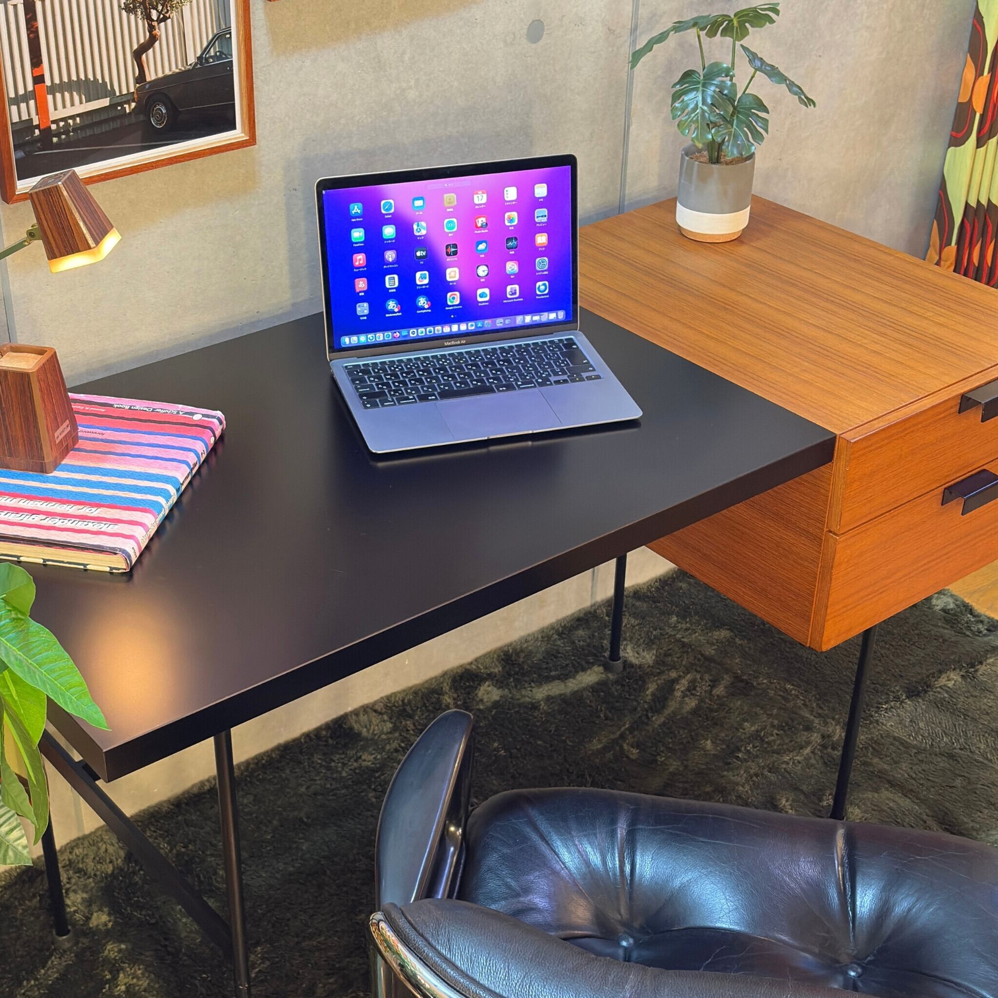 USED】METROCS Pierre Paulin F031 Desk Oak | ピエール・ポラン F031