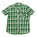 グリーンチェックシャツ