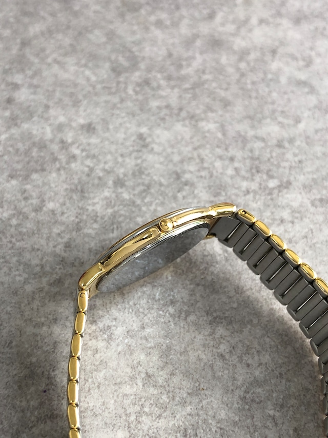 Yves Saint Laurent イヴ・サンローラン 腕時計 シルバー×ゴールド YSL ステンレススチール クウォーツ 2823-268440 Yo vintage ヴィンテージ オールド zdikrb