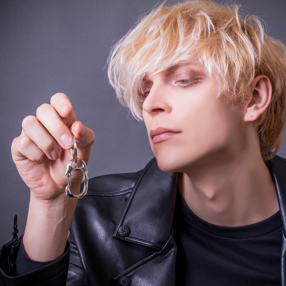 バロックカラビナキーリング ACK0057 Baroque carabiner keyring