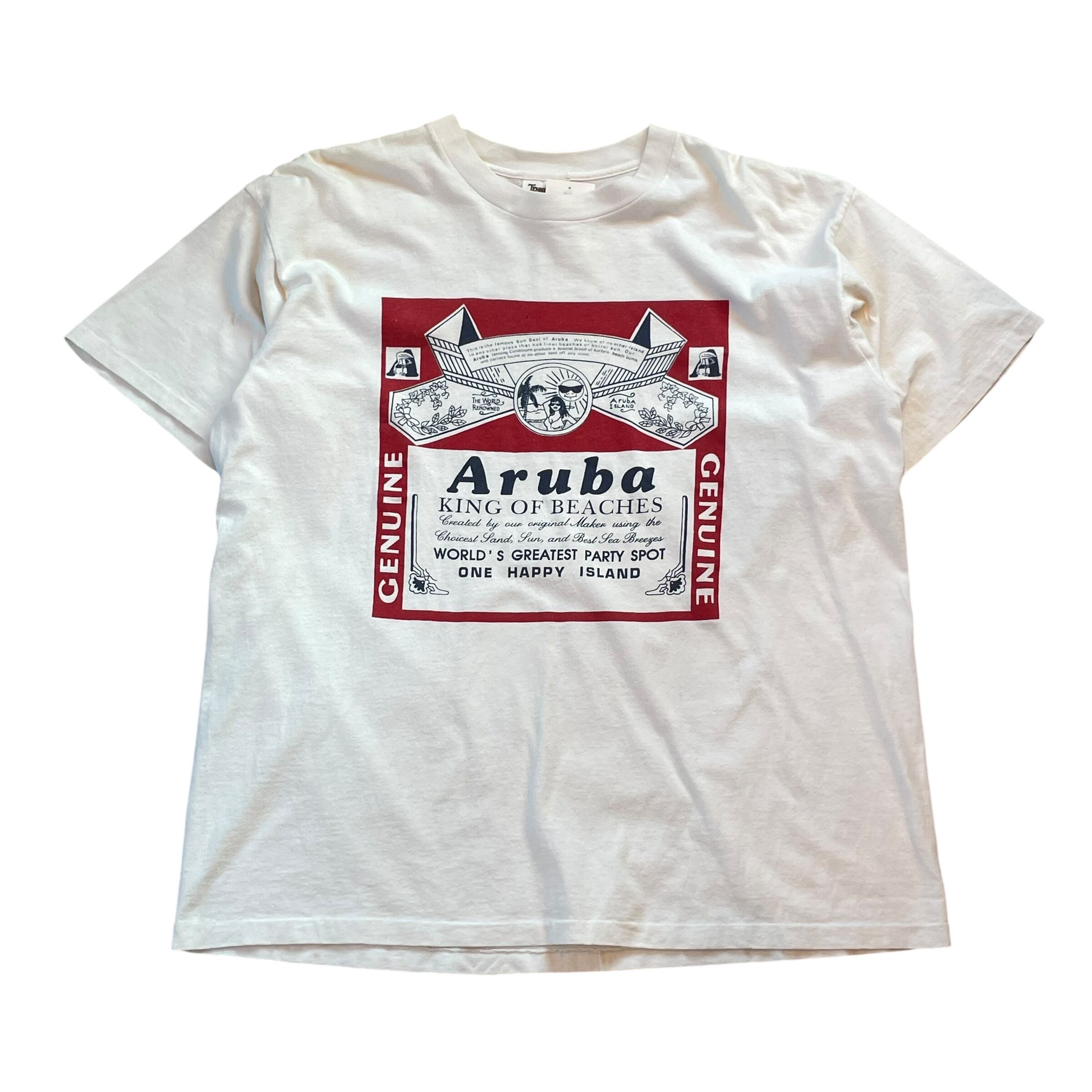 90s "Budweiser parody" Aruba T-shirt