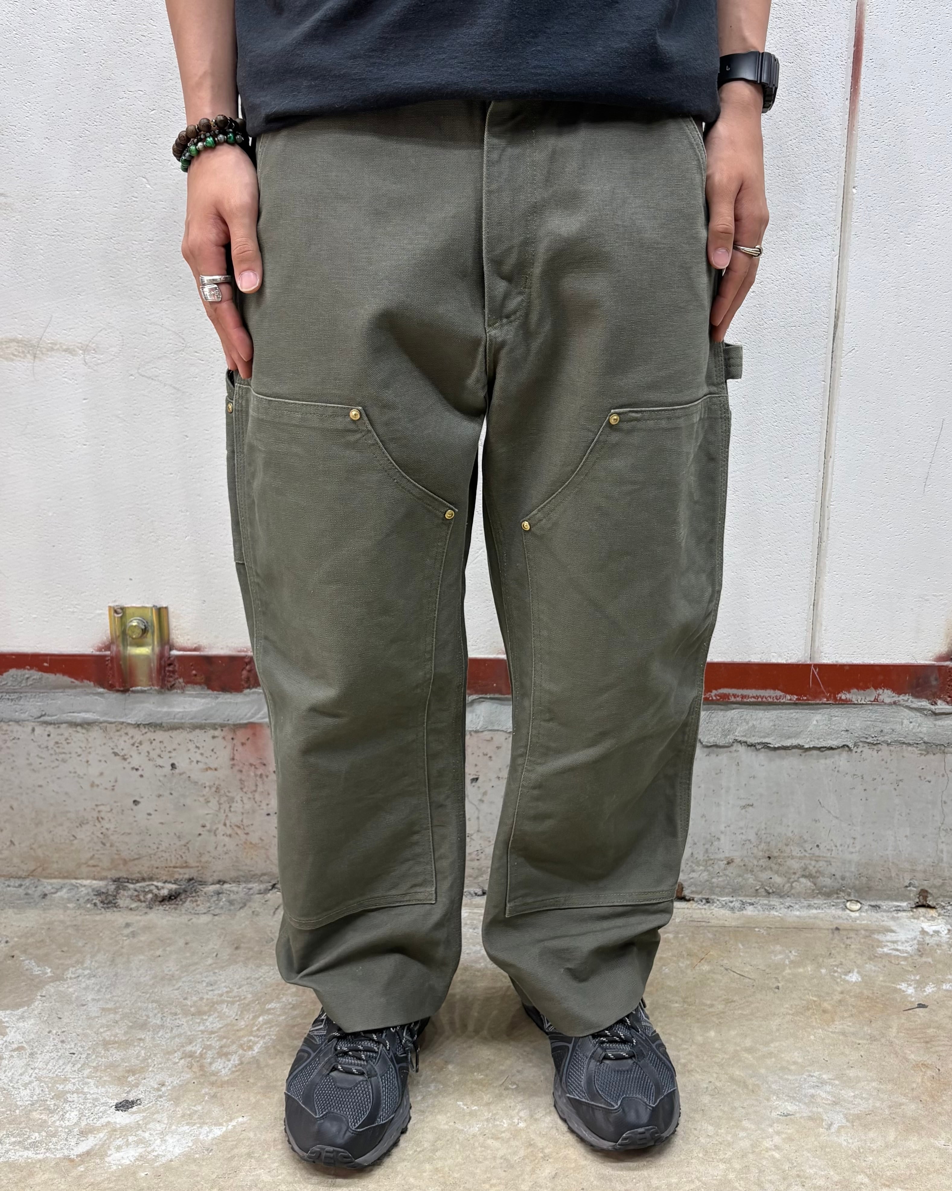 パンツ no boundaries double knee pants greeny 00's No Boundaries Corduroy Double Knee Pants【下北沢店】 | curb