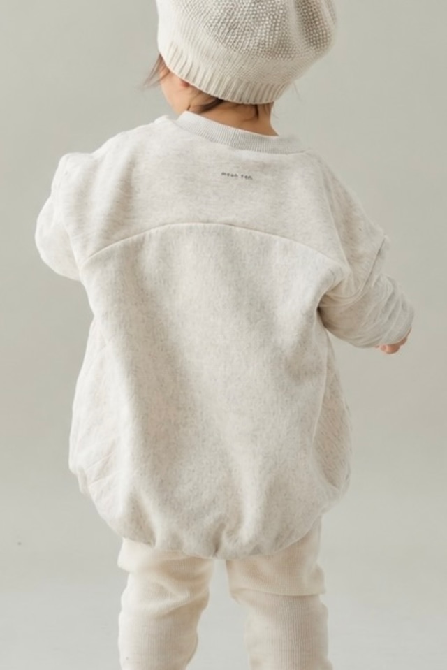 〈 MOUNTEN. 26AW 〉 sweat wide crewneck / BT10-0408a / BABY / oatmeal