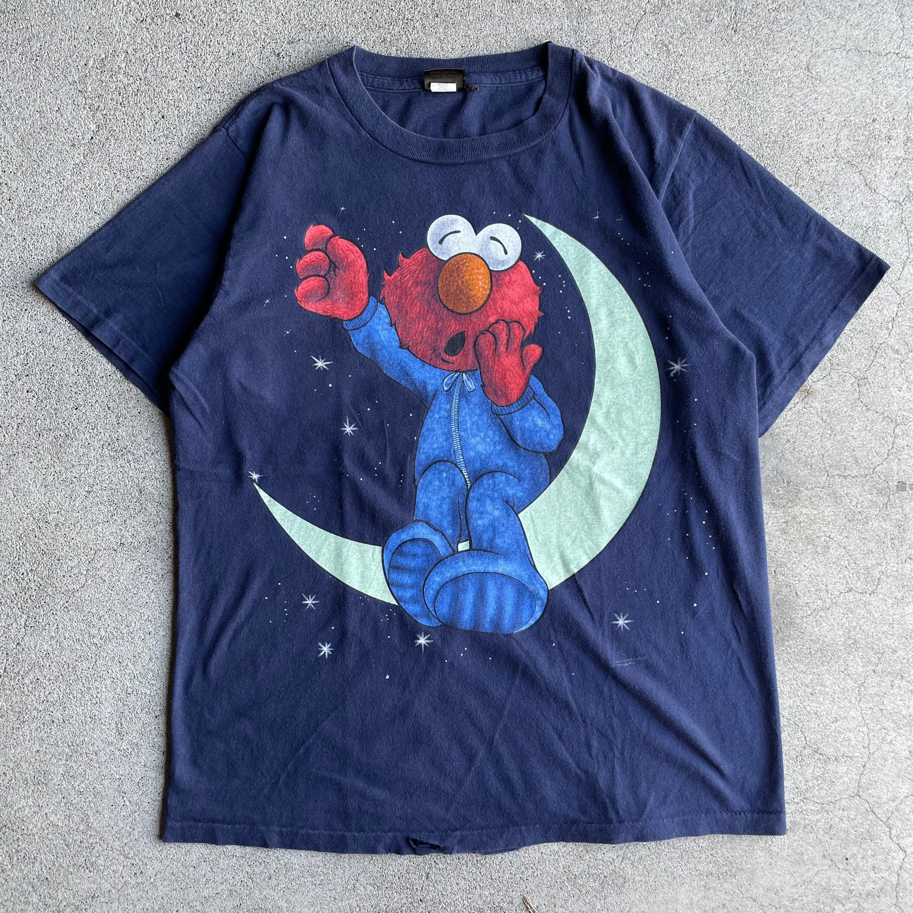 "90's sesame street sleepe elmo"