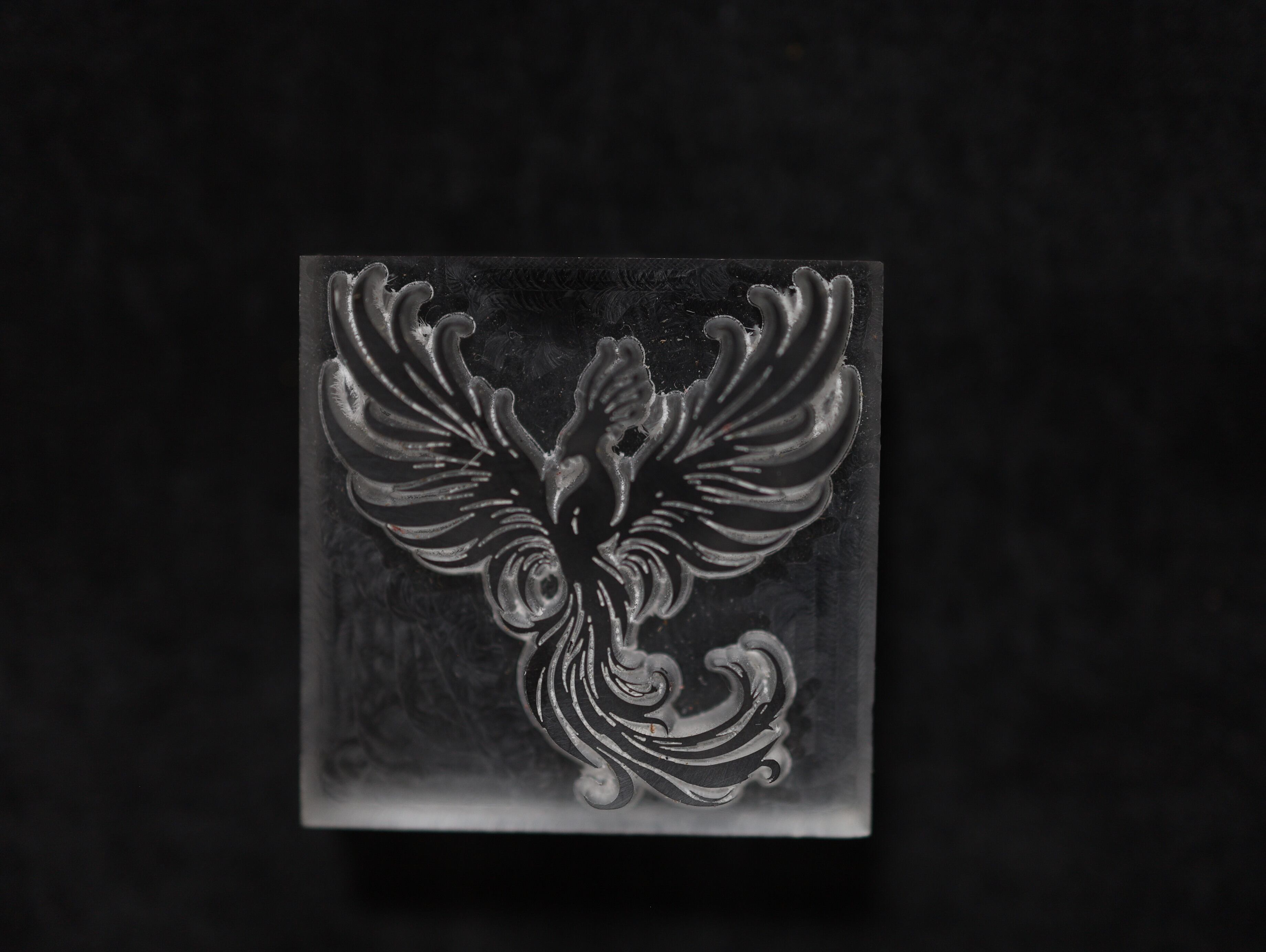 【アクリル刻印】鳳凰　鳥　レザークラフト用