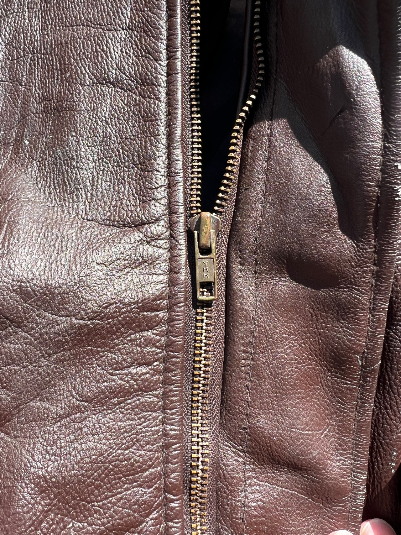 1980s-90s A2Type Echtes Leder Jacket