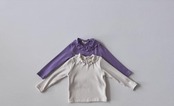 ルプティモ / le petit mo / オブスリブフリルTシャツ / 韓国子供服 / キッズ / 26winter〖取寄〗*XS~XL*