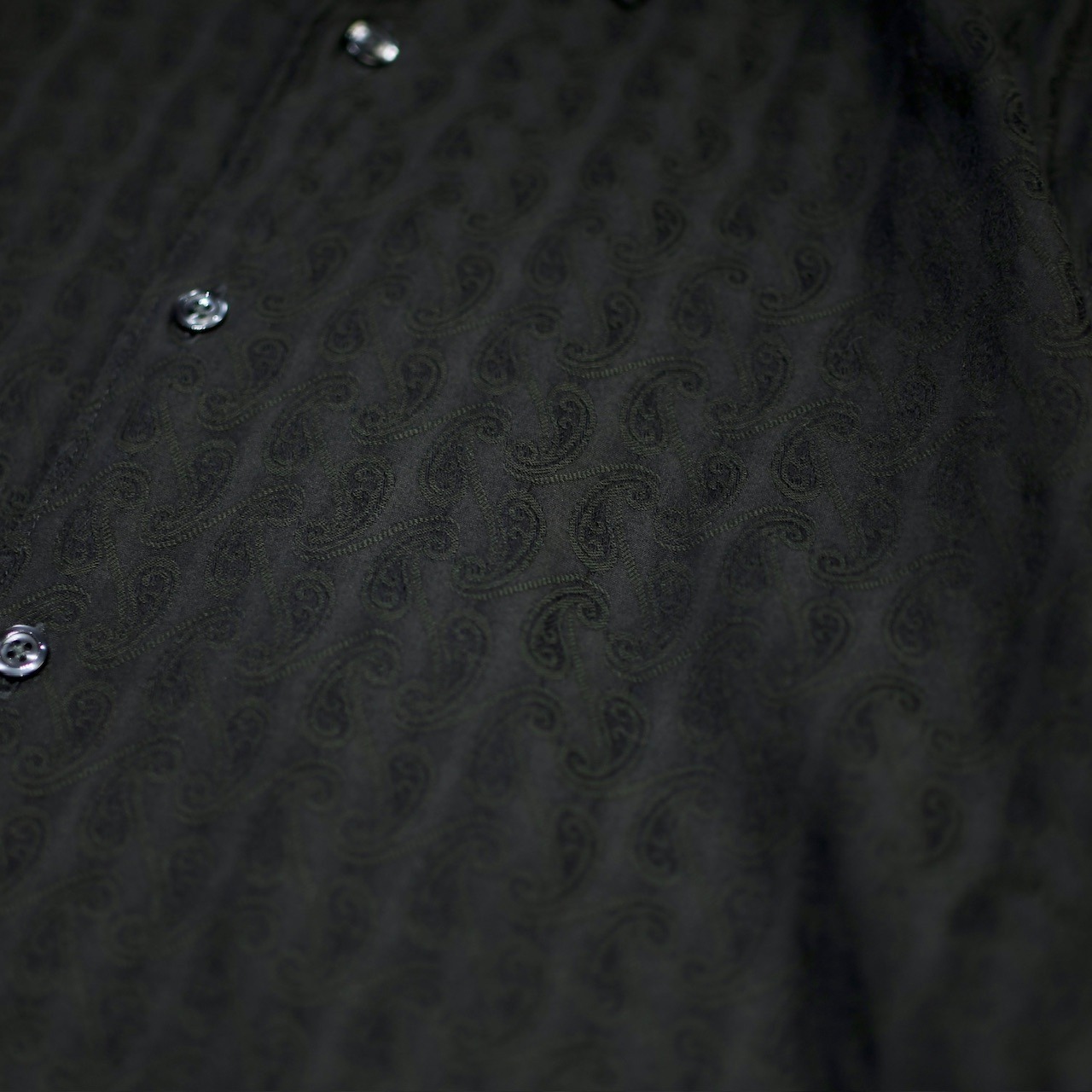 Perry Ellis paisley pattern rayon shirt