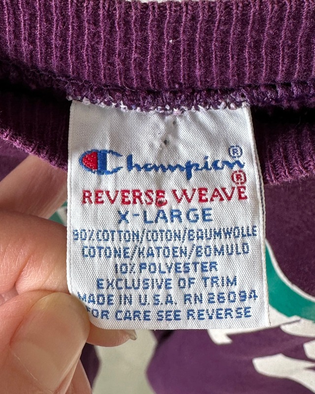 -Champion- Vintage 90s XL Reverse Weave Sweat made in USA