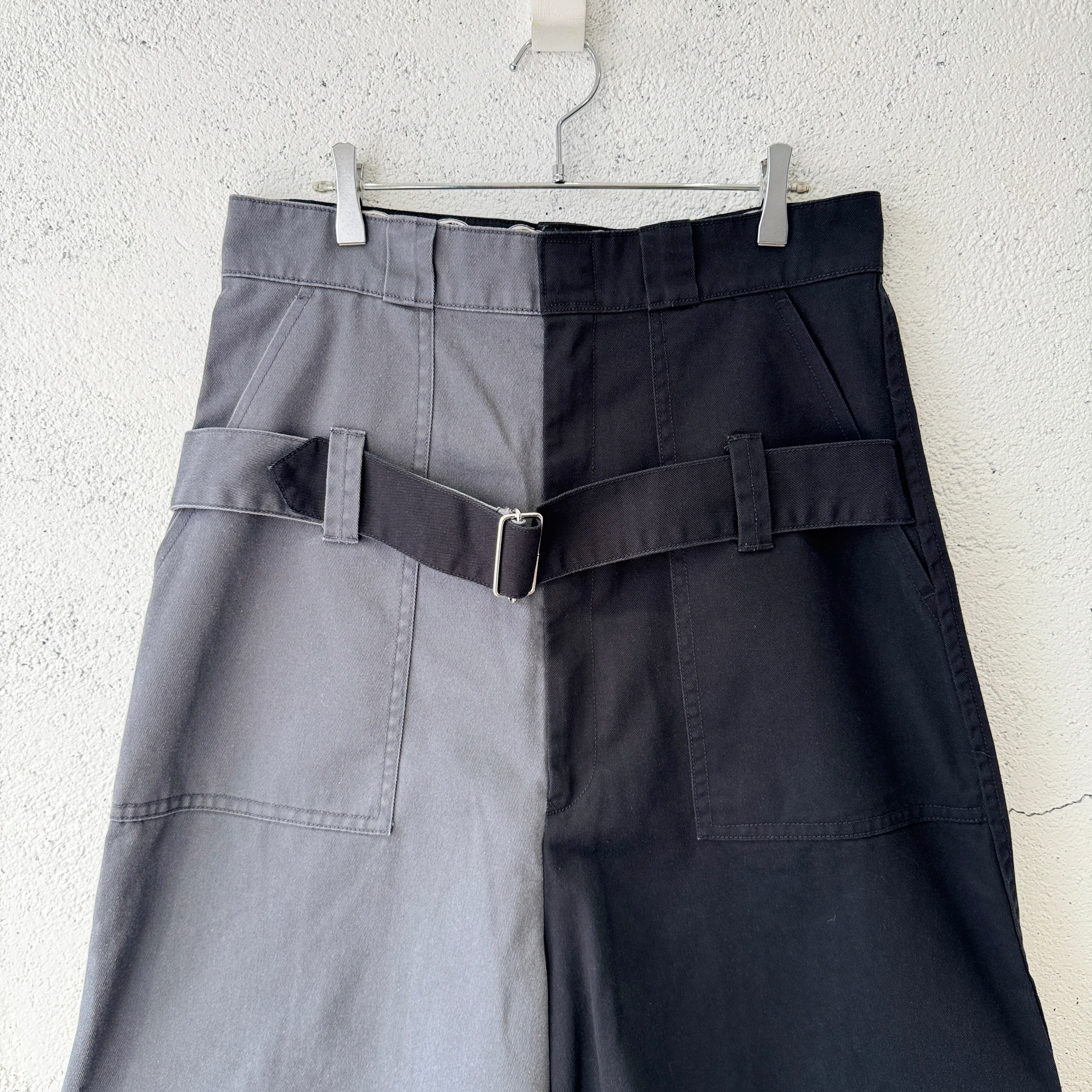 KIDILL / DICKIES BONDAGE SHORT PANTS / BLACK × CHARCOAL | ふぁいん