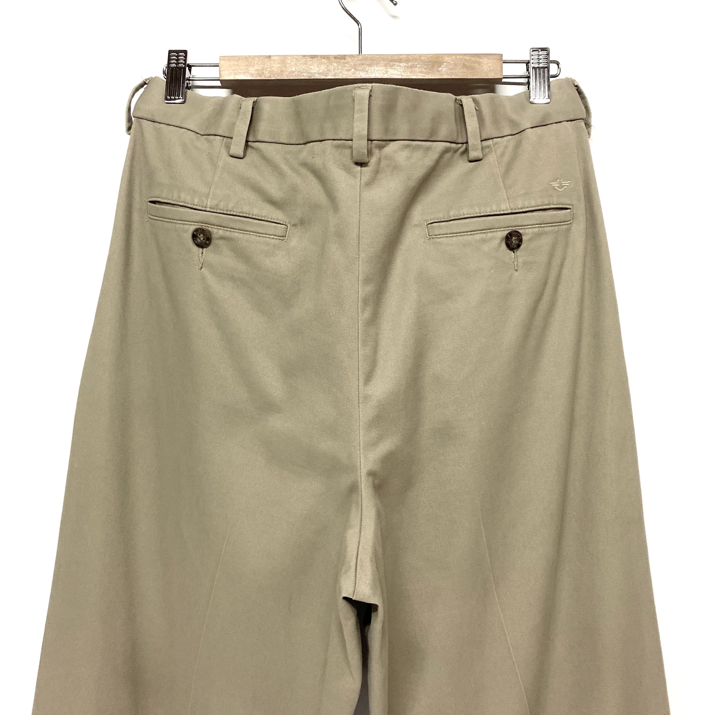 DOCKERS ドッカーズ 2タック ツータック チノパンツ ワイド ウエスト