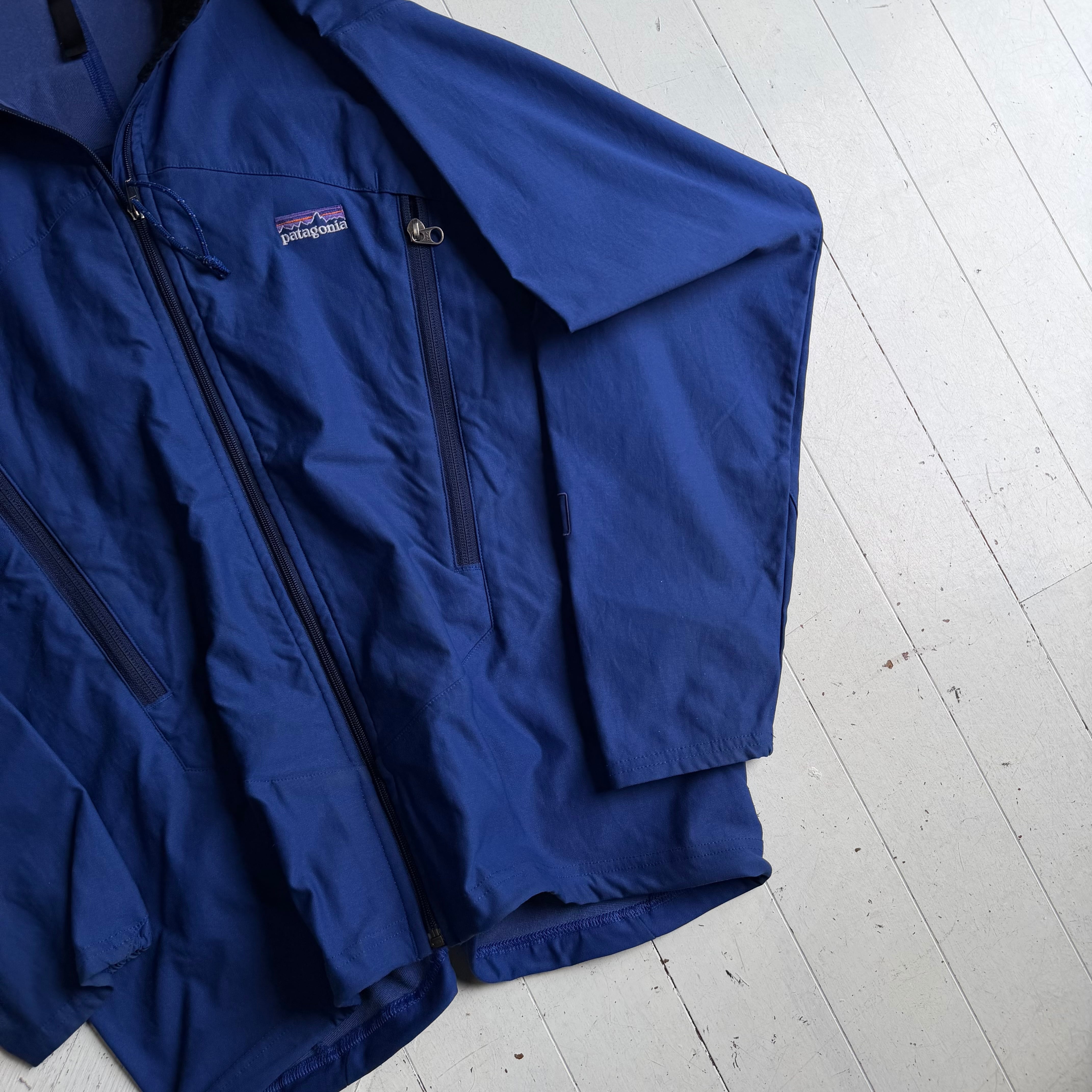 カナダ製 Patagonia スリングショットジャケット ブルー L レア 2003年製 Canada製 
