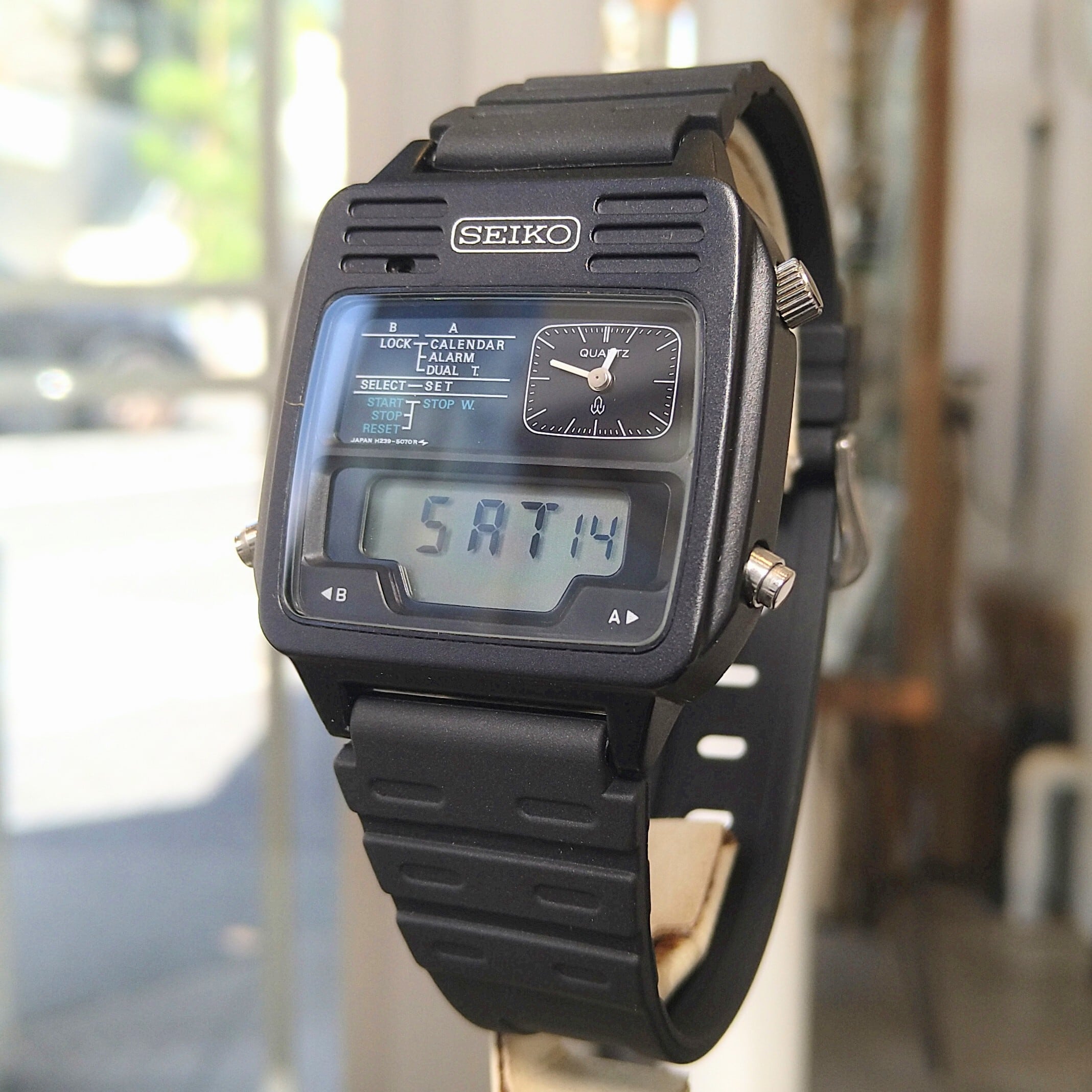 SEIKO HYBRID-SP BLACK | watchshop L