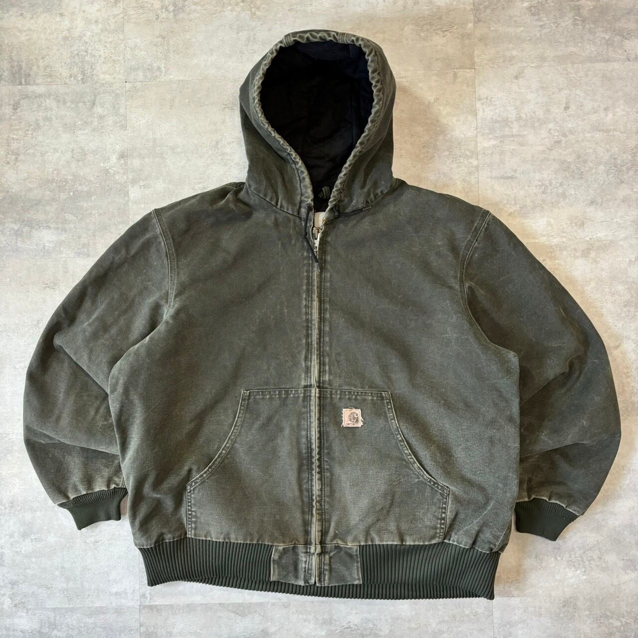 Carhartt アクティブジャケット モスグリーン キルティング No.1327