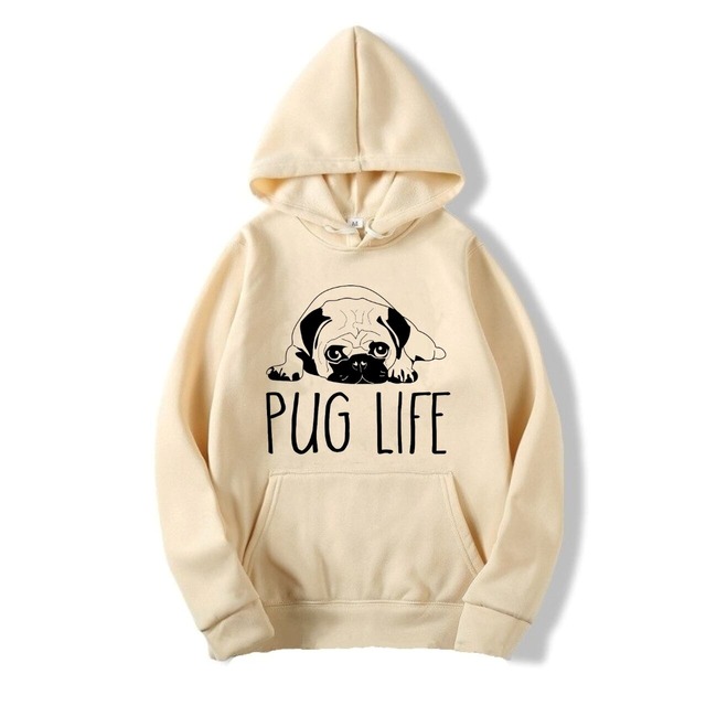 Hoodie  -pug life-  11colors　　hd2