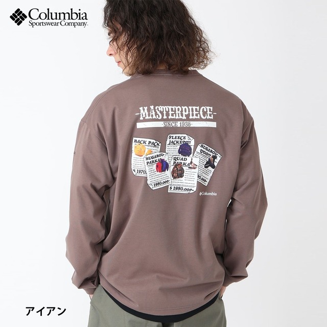 コロンビア Columbia 長袖Tシャツ フォートモーニンググラフィックロングスリーブティー Fortmorning Graphic L/S Tee PM0578