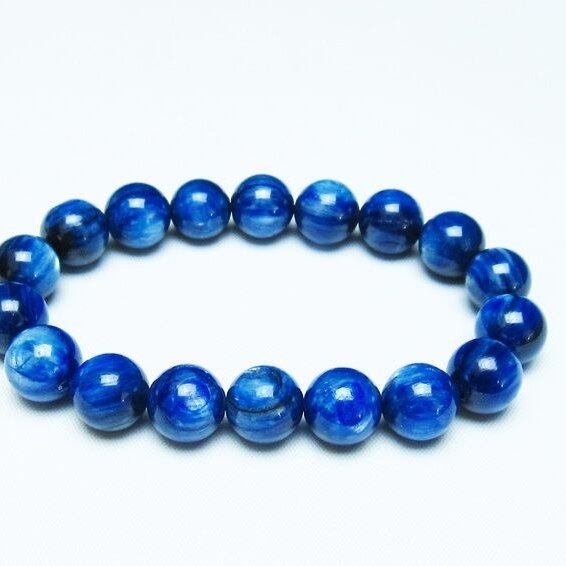 カイヤナイト ブレスレット 11mm 一点物 メール便可 [M便 1/10] 111-48124