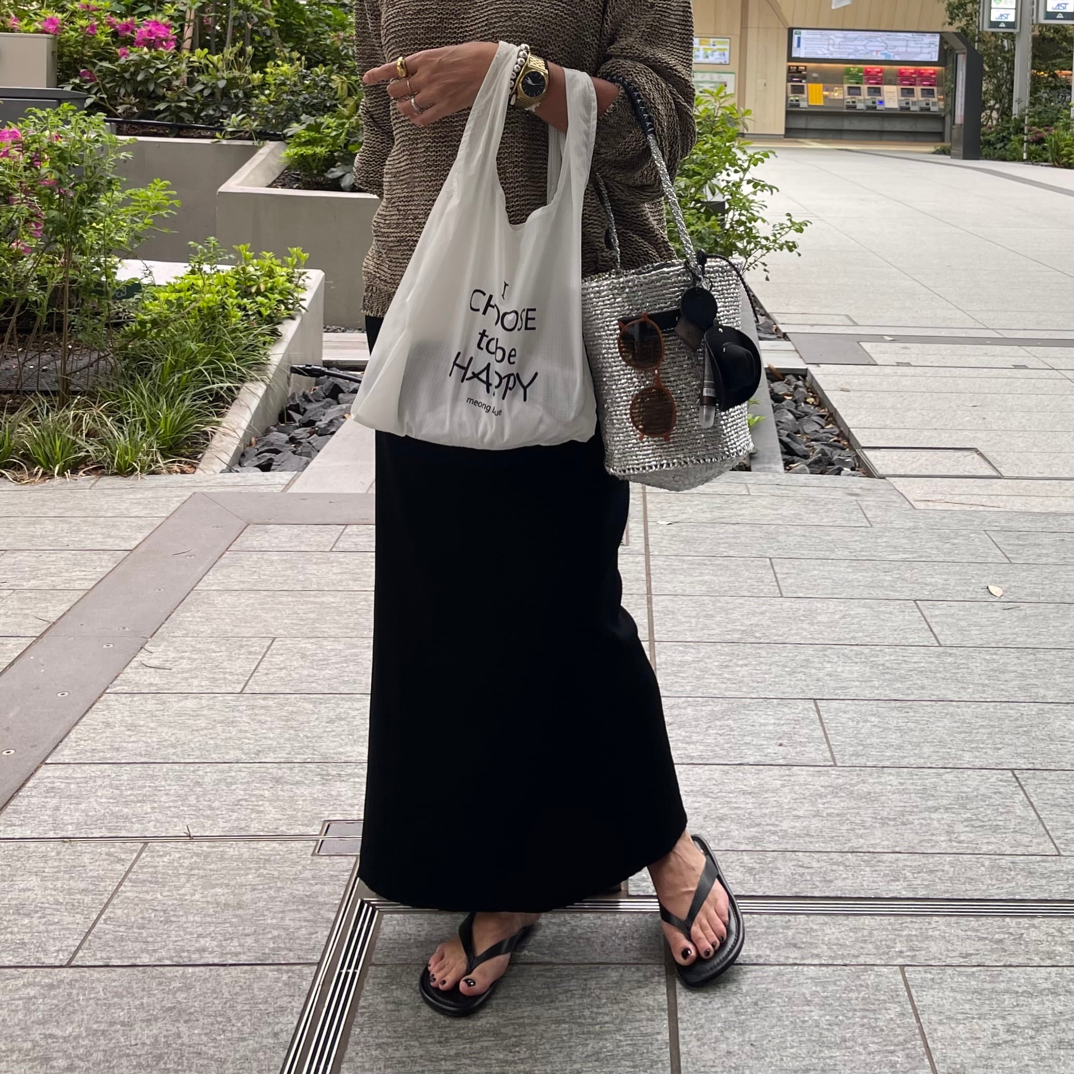 OVAL Shoulder Kago Bag / メガネホルダー＆選べるマルシェバッグ付