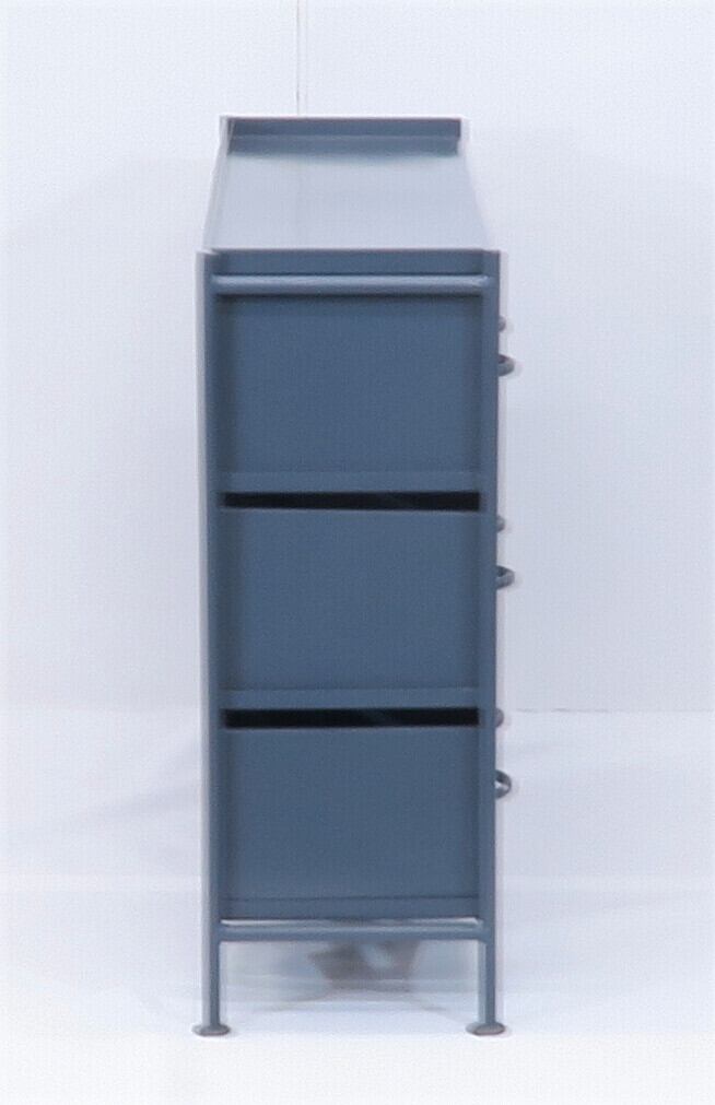 HORIZONTAL 12 DRAWERS CHEST - GRAY / 横型 アイアンチェスト 12杯 