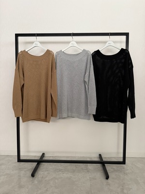 【ご予約】Mesh Pullover 【boutiqueordinary】