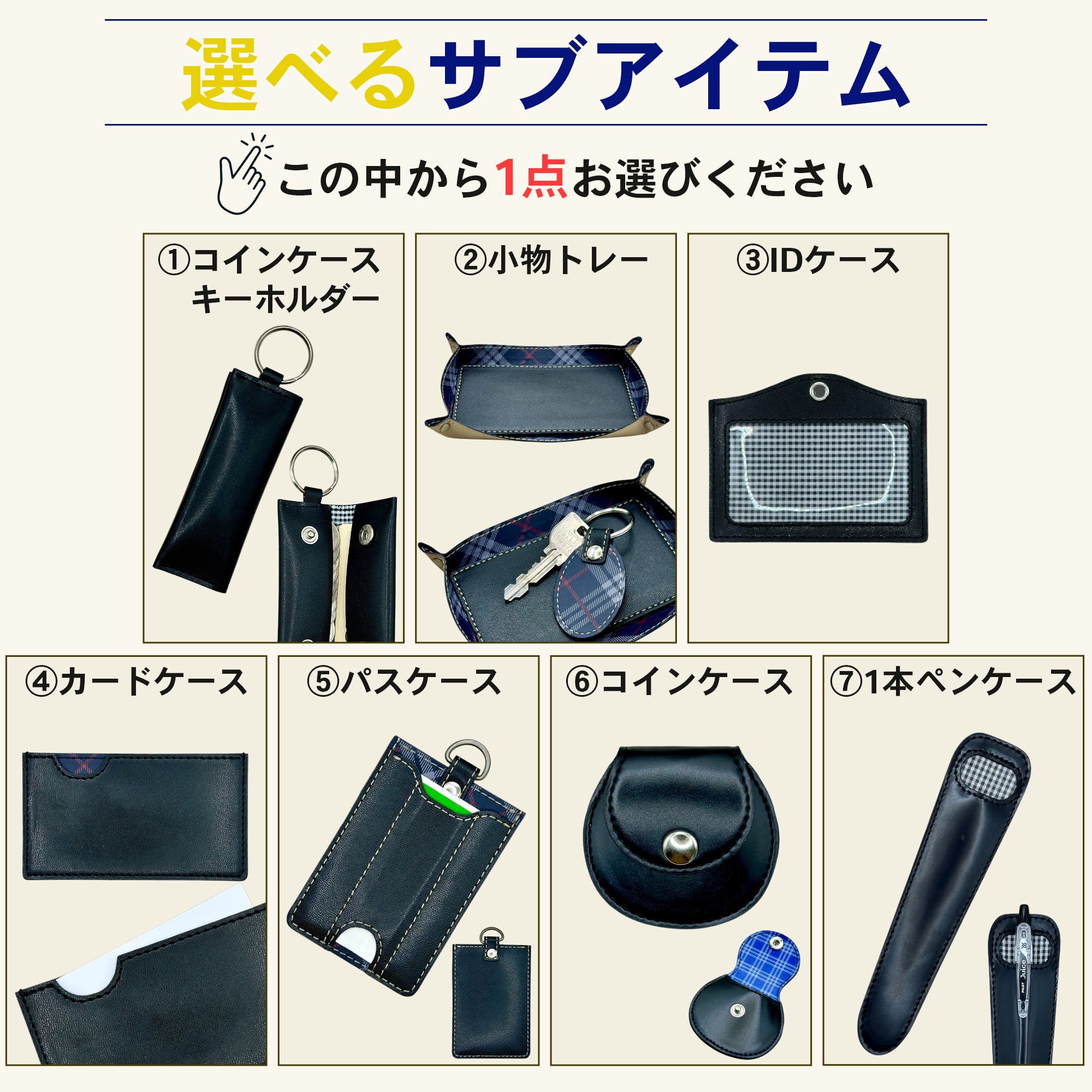 ６点セット　ランドセルリメイク ◇New! 選べる ランドセルリメイク 6点セット【プレミアムコース