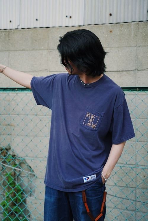 【四畳半帝国 used remake series】RUSSELL ATHLETIC short sleeve T shirt