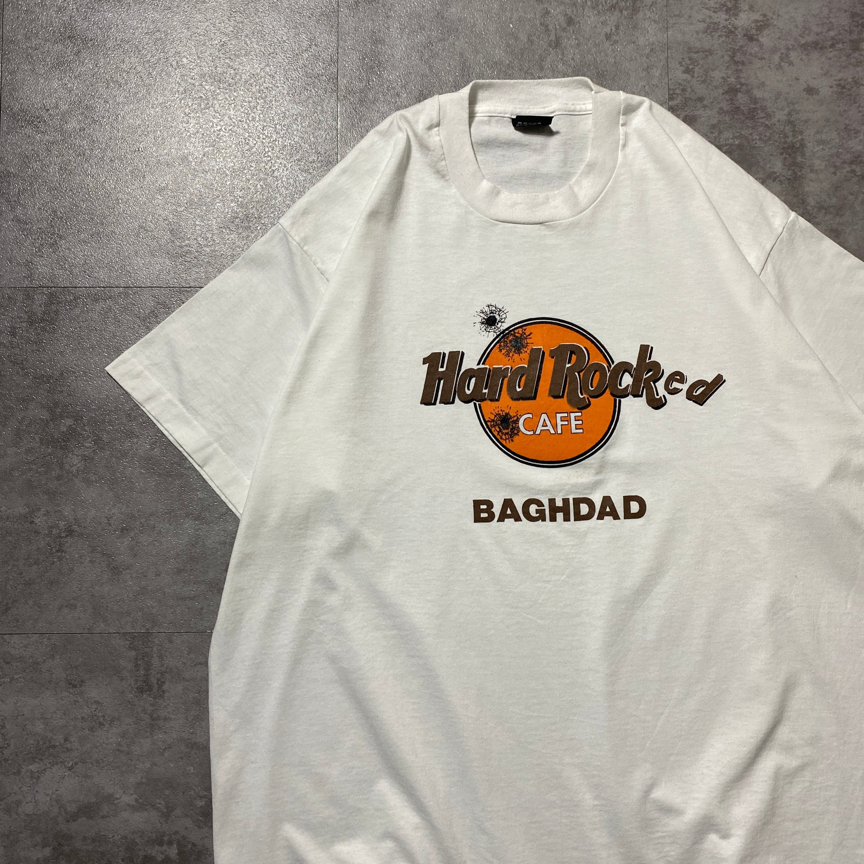 USA製】90's Hard Rock Cafe Baghdad ハードロックカフェ バグダッド