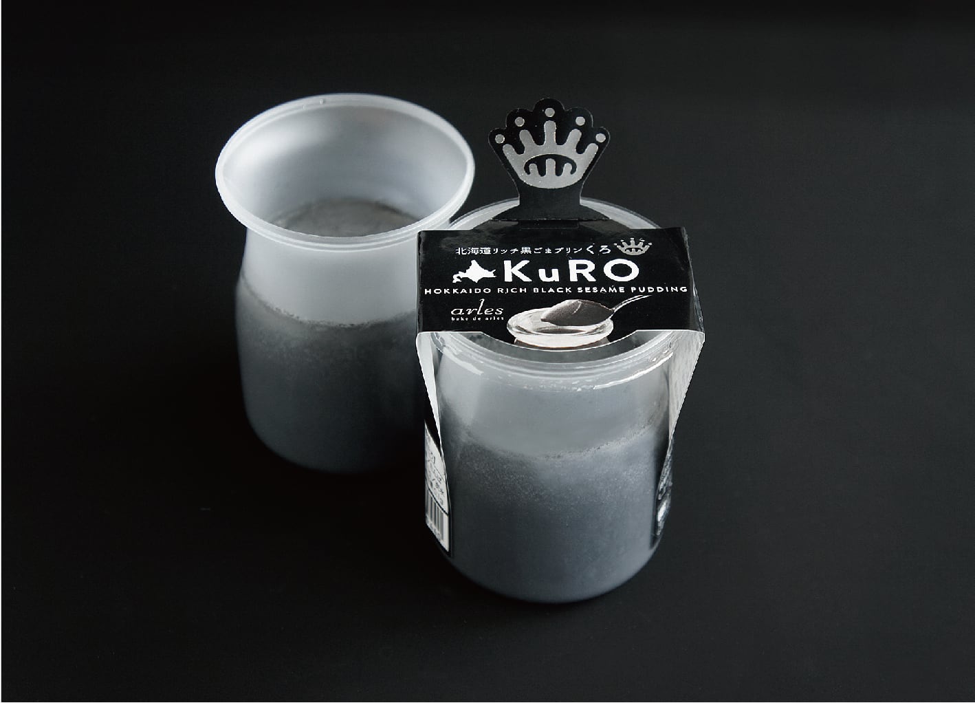 北海道リッチ黒ごまプリンKuRO〜くろ〜6個セット | 北海道の洋菓子店