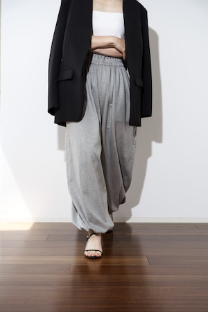 sweat like balloon pants(top gray)9月末から10月上旬頃に発送