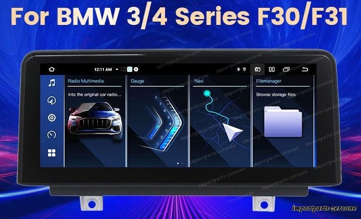 BMW 3シリーズ F30 NBT EVO アンドロイドナビ 10.25インチ 2+64G -RA