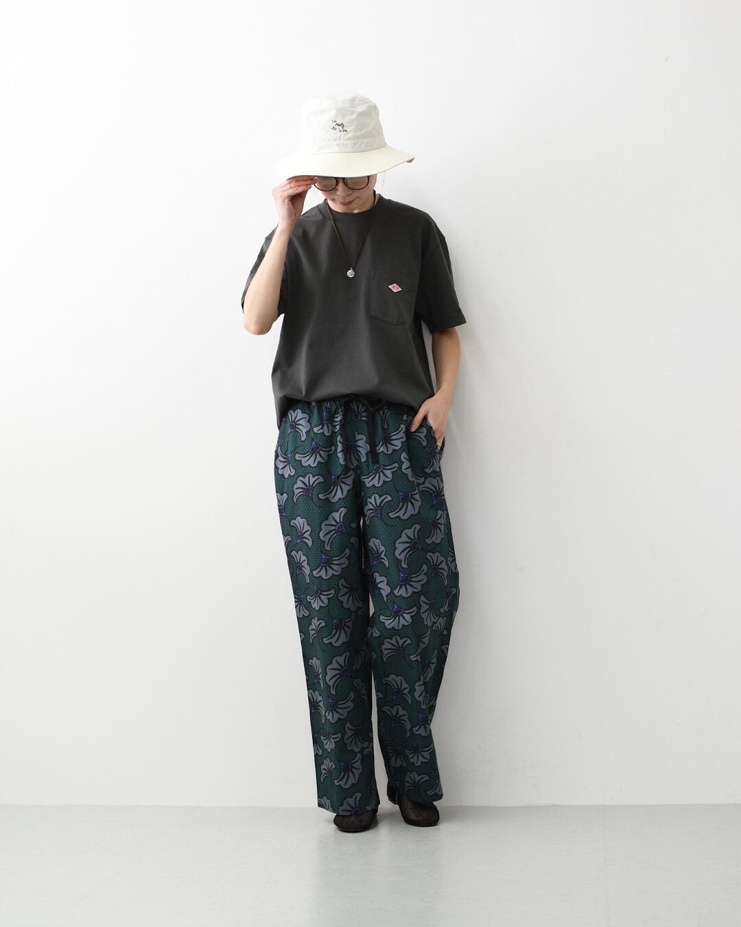 LE GLAZIK [ル・グラジック] BATIK EASY PANTS [LG-E0048BTK