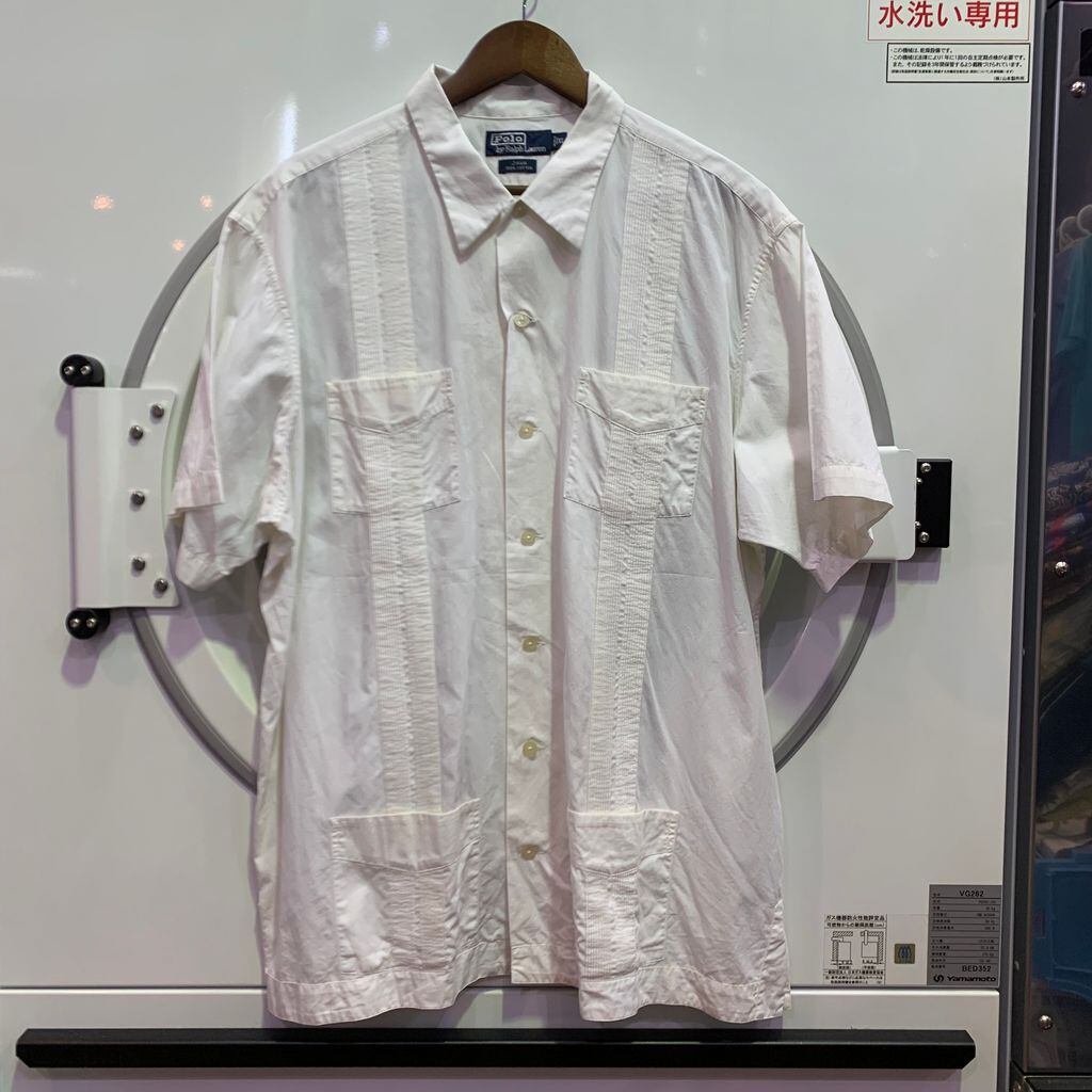 90's ラルフローレンRalph Lauren ジャバ JAVA キューバ Cuba シャツ