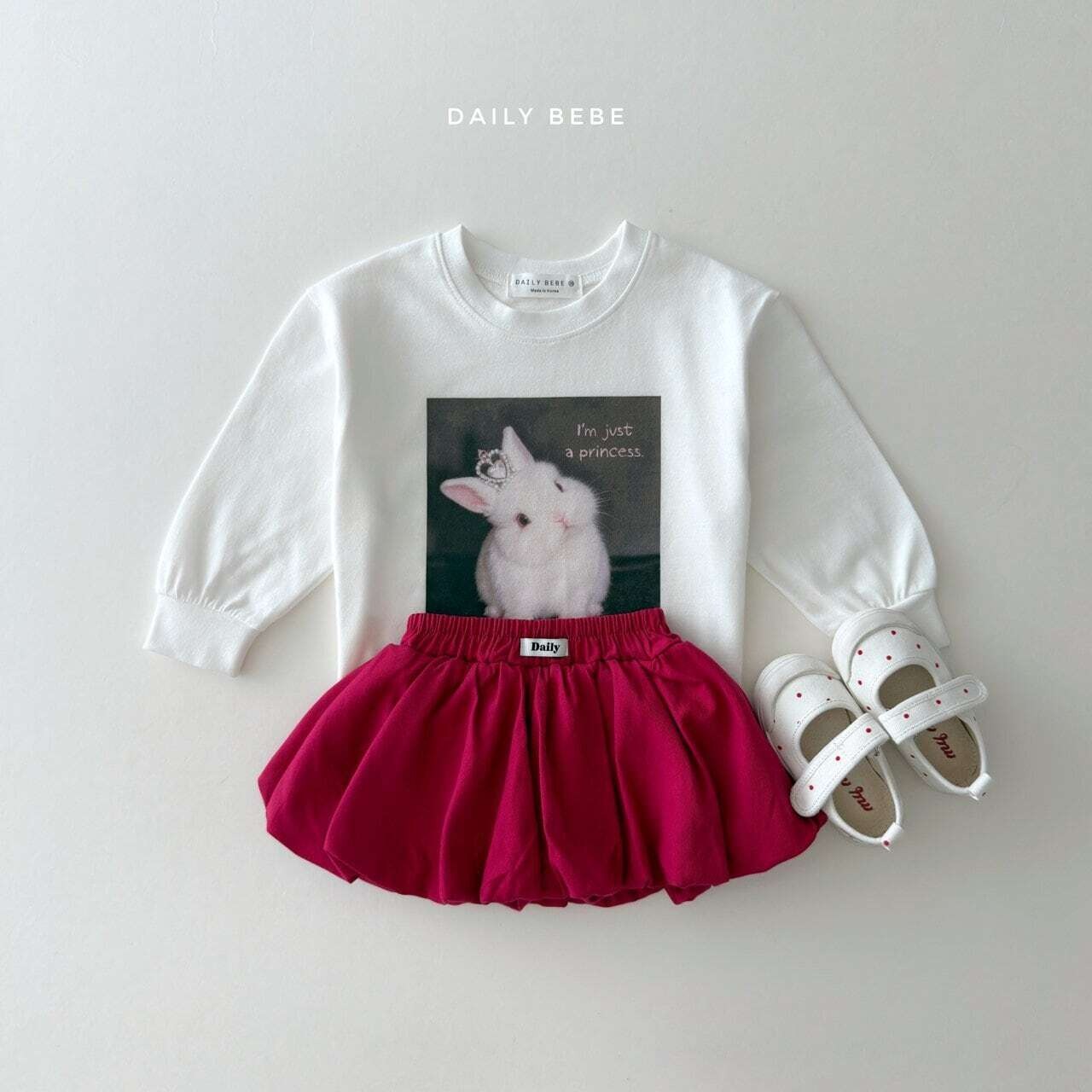 【取寄】Dailybebe パンプキンスカート｜秋服｜韓国子供服｜26/AT