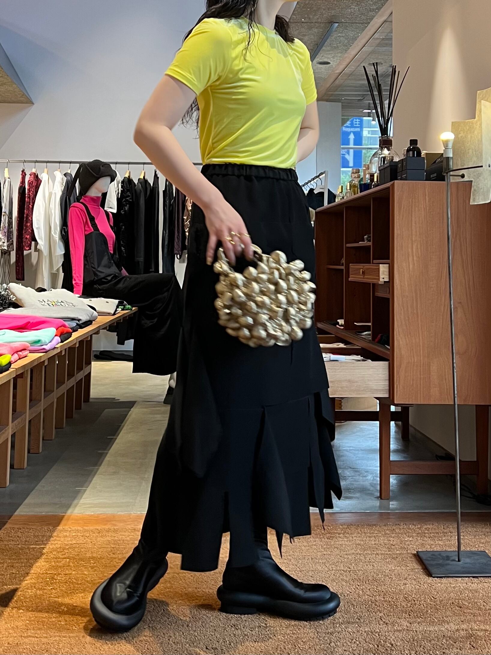 ENFOLD エンフォルド /WEAVE DRAPE SKIRT | TRENTオンラインショップ 