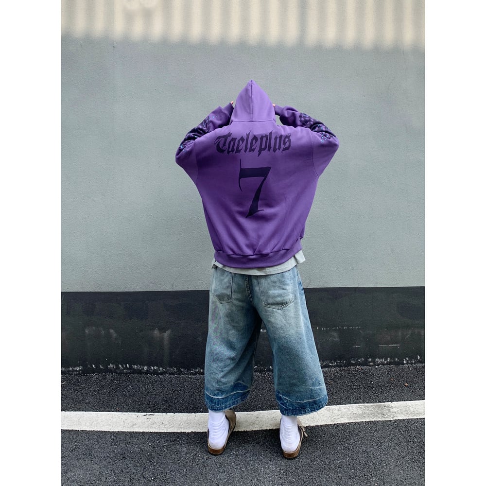 ストリート フレイム ダイヤ ジップパーカー T1890 | wshot