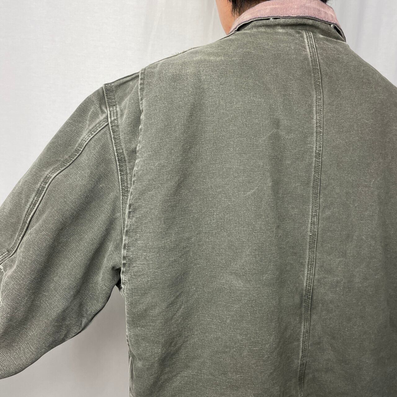 90年代 Carhartt カーハート ダック地 トラディショナルコート メンズ