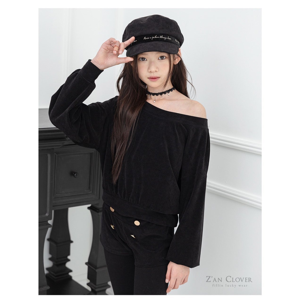ZAN CLOVER［取寄］soft velour mtm 26winter