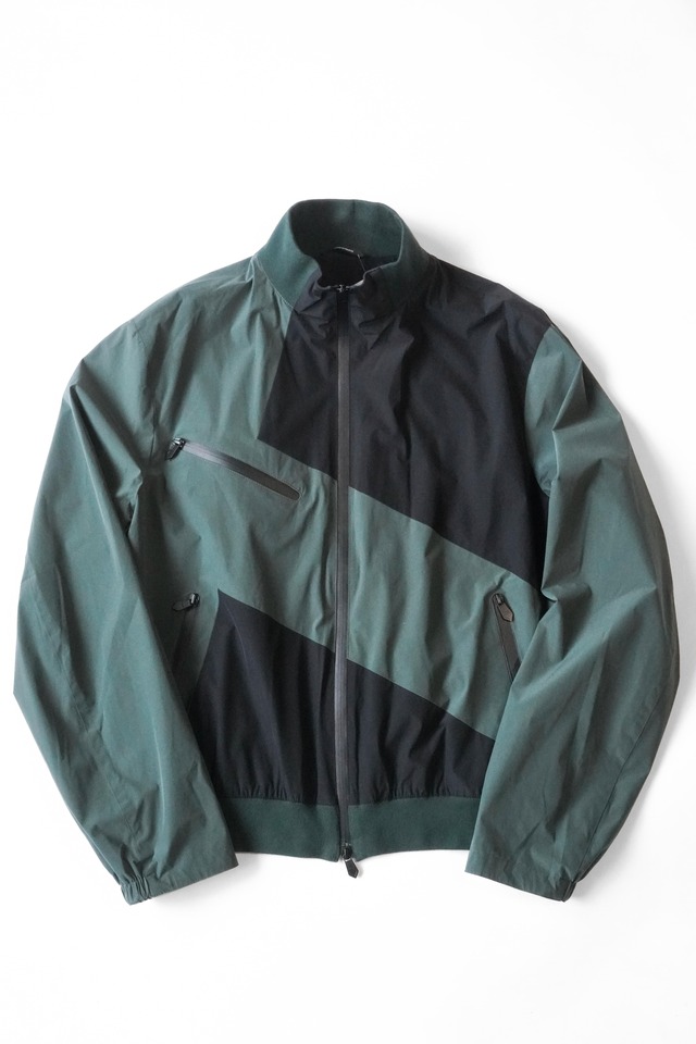 【DEAD-STOCK】00's~ "HERMÈS" Switching Design Packable Sport Jacket (Design by Veronique Nichianian)
