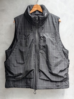 COMFY CMF OUTDOOR GARMENT "KILTIC VEST"GRID BLACK