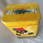TIN缶 BANANIA缶 フランスブロカント 12otj16