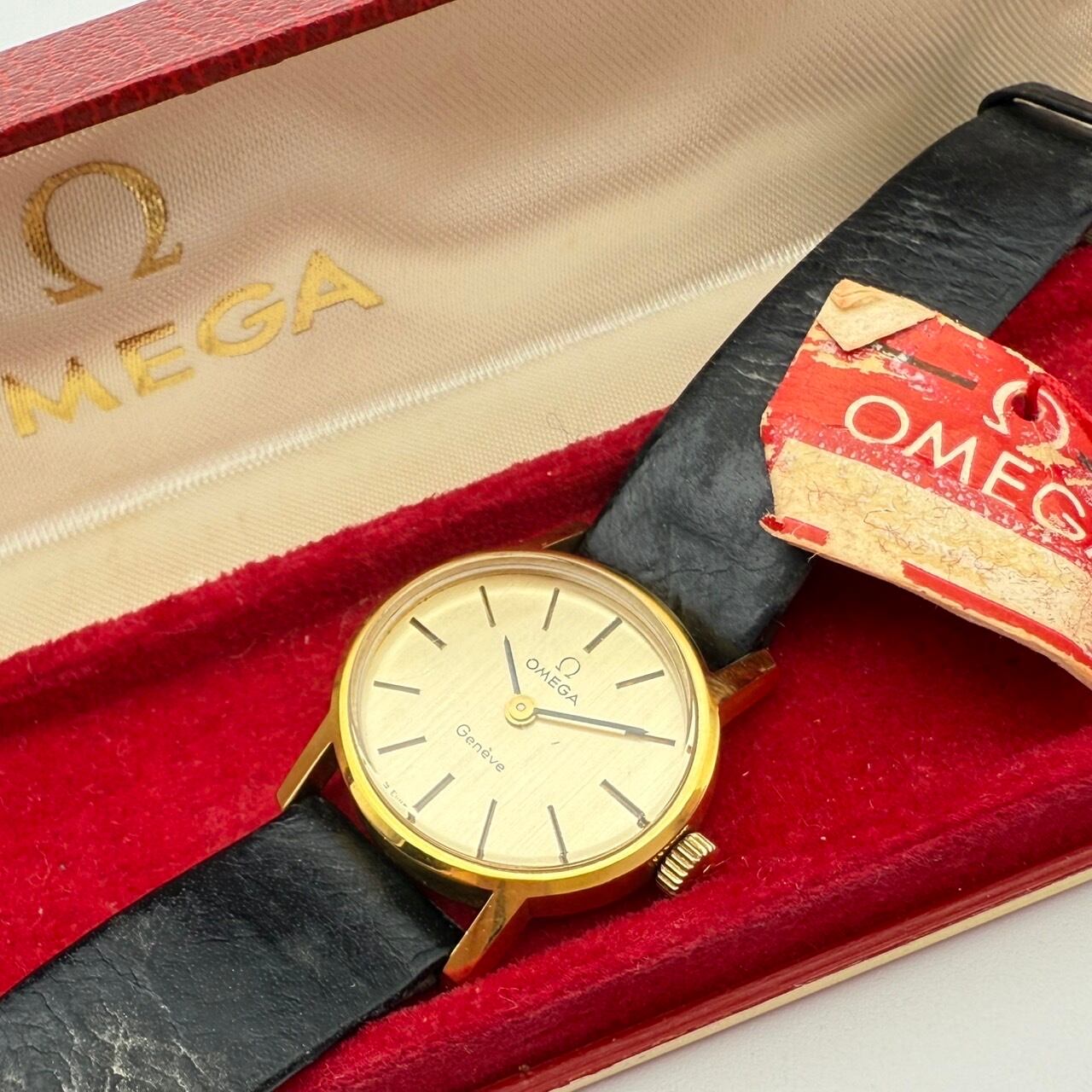 オメガ ジュネーブ 稼働品・純正ベルト付き | irodori -時計 ブランド