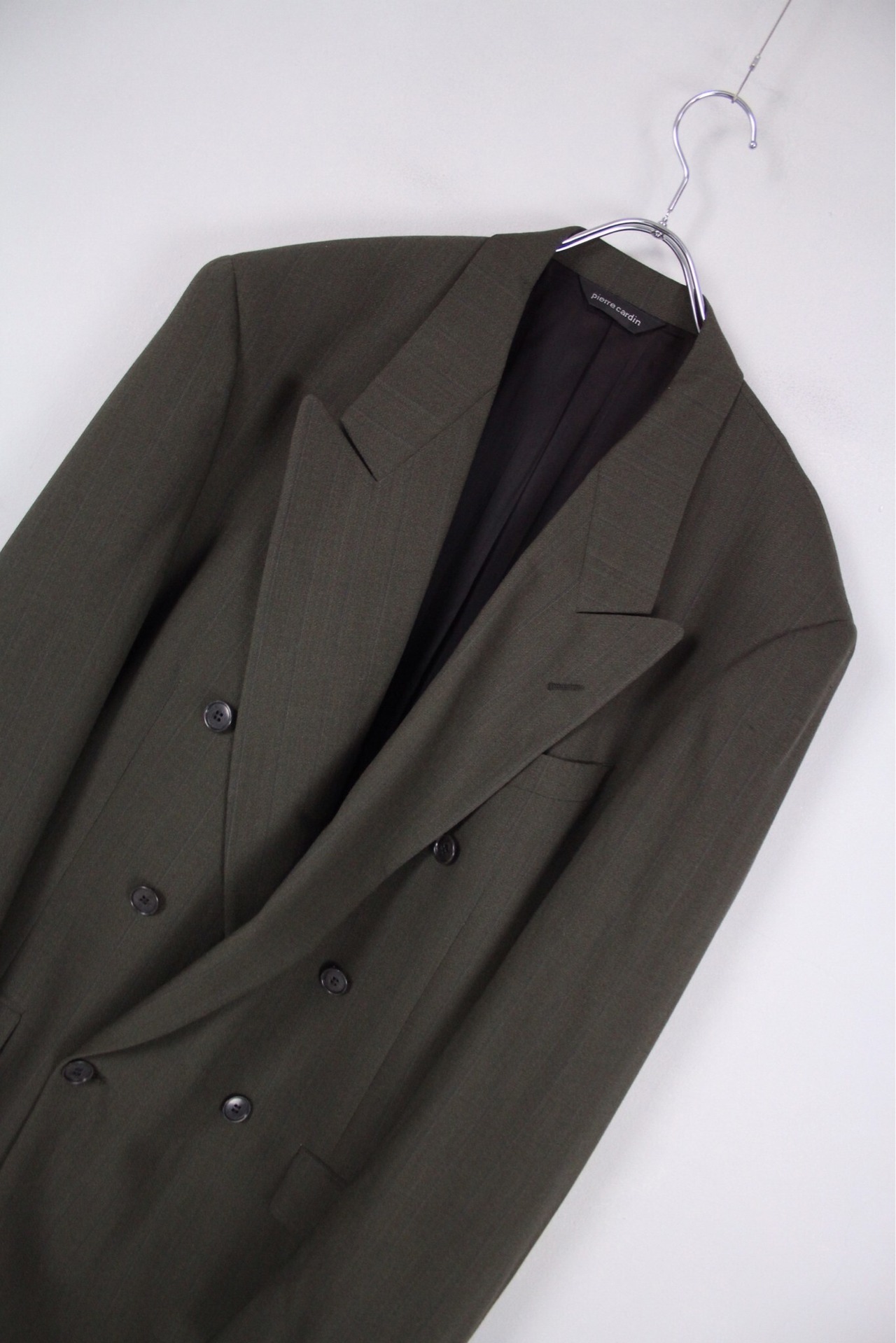 Pierre Cardin オーバーサイズ ダブル ボックスシルエット テーラード 