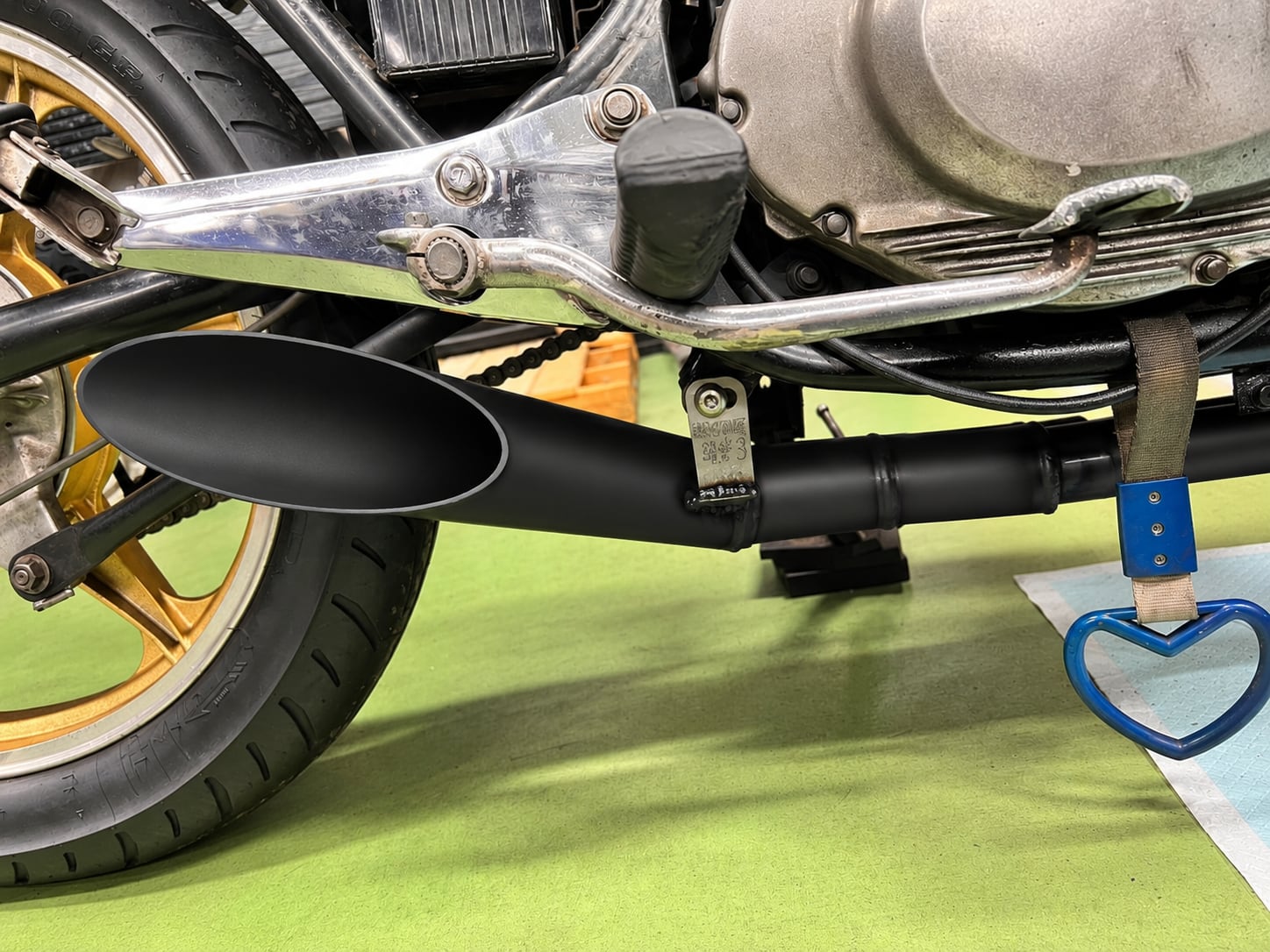 GSX250用 ゴキ ザリ イノカン3 オリジナル マフラー 25イノカン