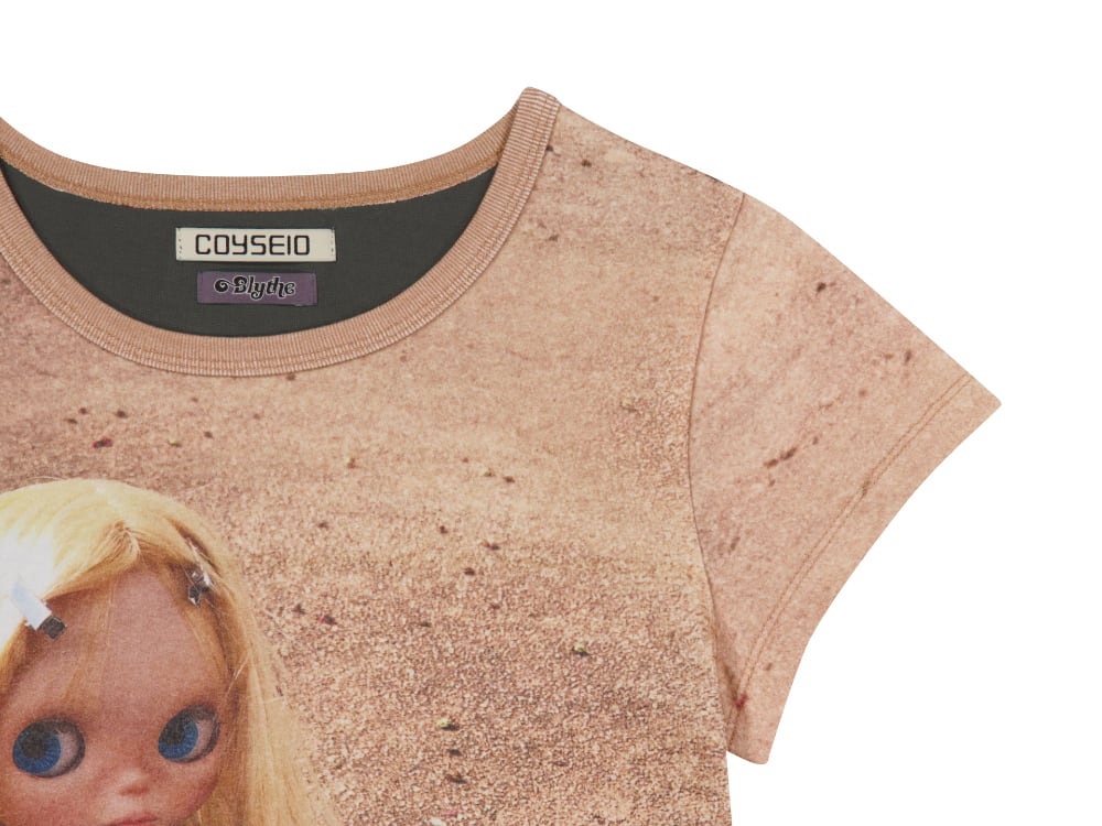 ☆[RESELL][COYSEIO] COYSEIO X BLYTHE SCENIC GRAPHIC T-SHIRT ASH