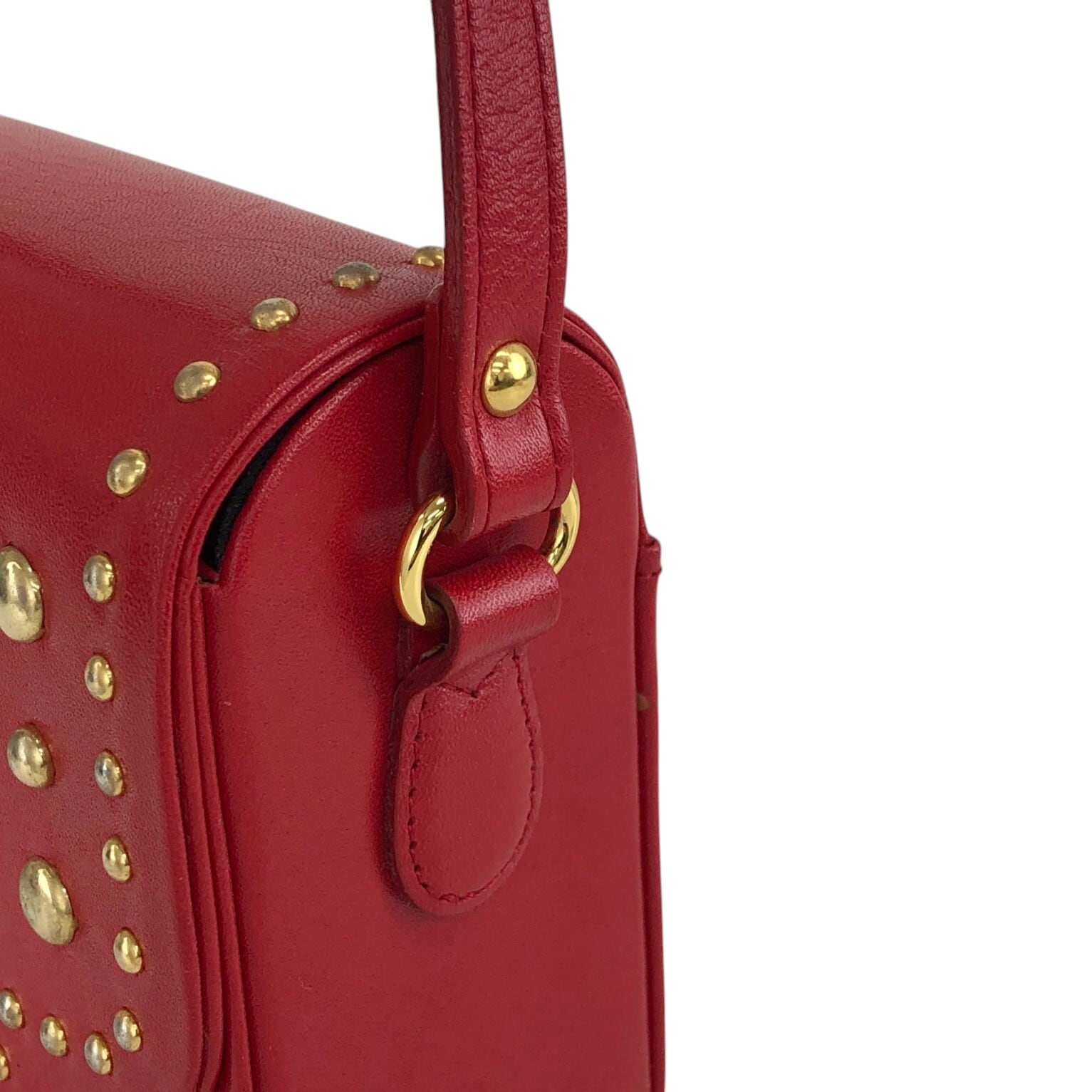 Yves Saint Laurent イヴ・サンローラン ショルダーバッグ レッド