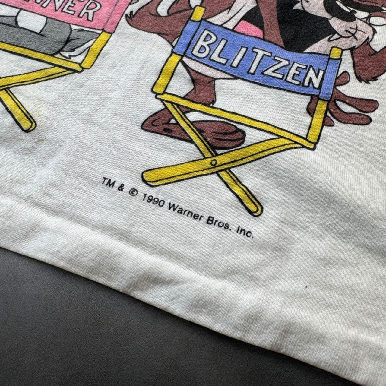 90s Looney Tunes TEE ワーナーブラザーズ キャラ Tシャツ 古着 - 3