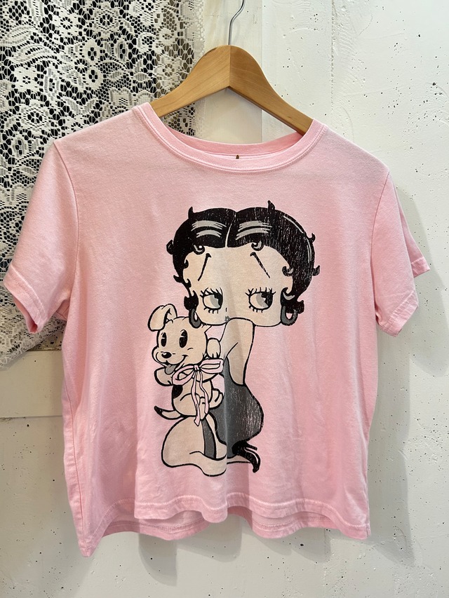 “Betty Boop” pink T-shirts