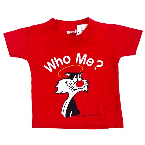 【80cm】VINTAGE 80'S シルベスター Tシャツ【9862】